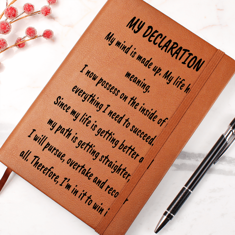 MY DECLARATION - Journal