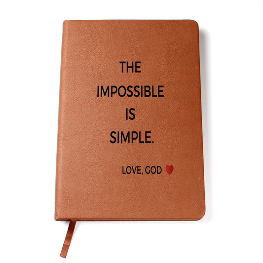 The Journal - The Impossible is Simple, Love God