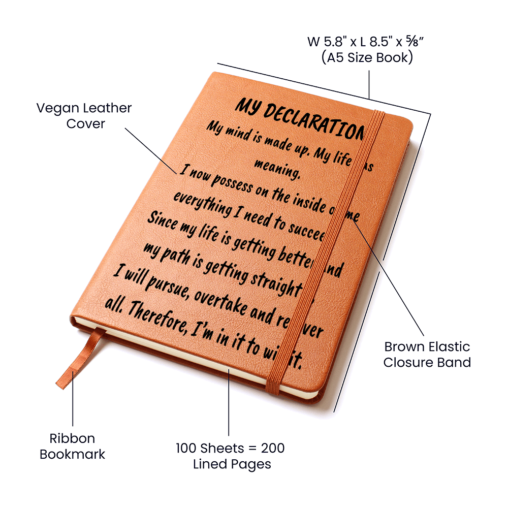 MY DECLARATION - Journal
