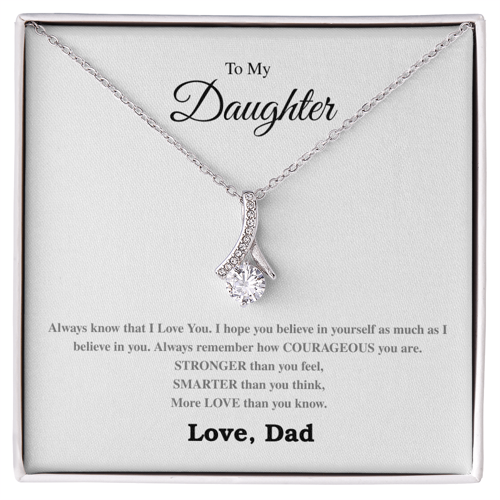 To My Daughter - Alluring Beauty Necklace