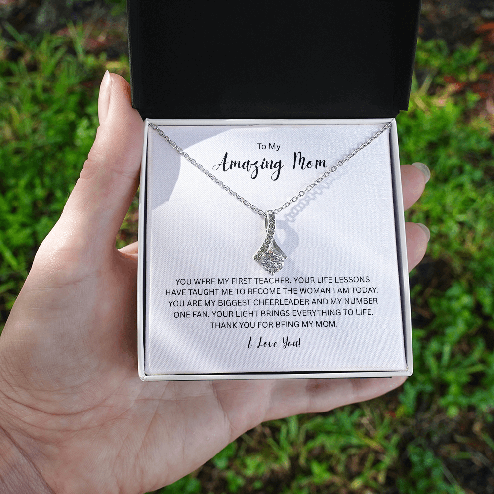 To My Amazing Mom - Alluring Beauty Necklace
